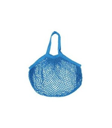 Filet en coton bleu