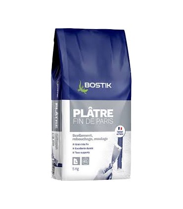 Plâtre fin 5kg Bostik