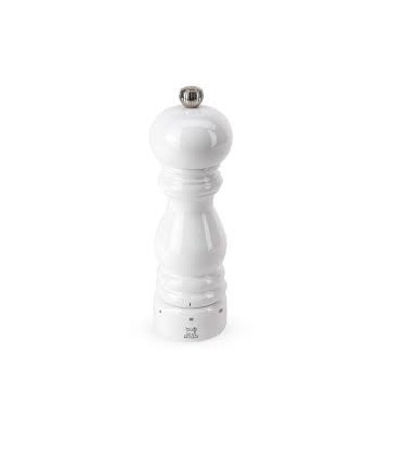 Moulin à sel 18cm blanc laqué Peugeot
