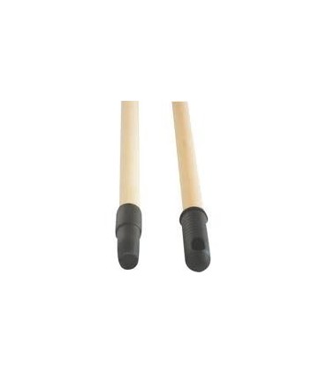 Manche bois poncé diamètre 24 mm hauteur 1,30 m douille vis