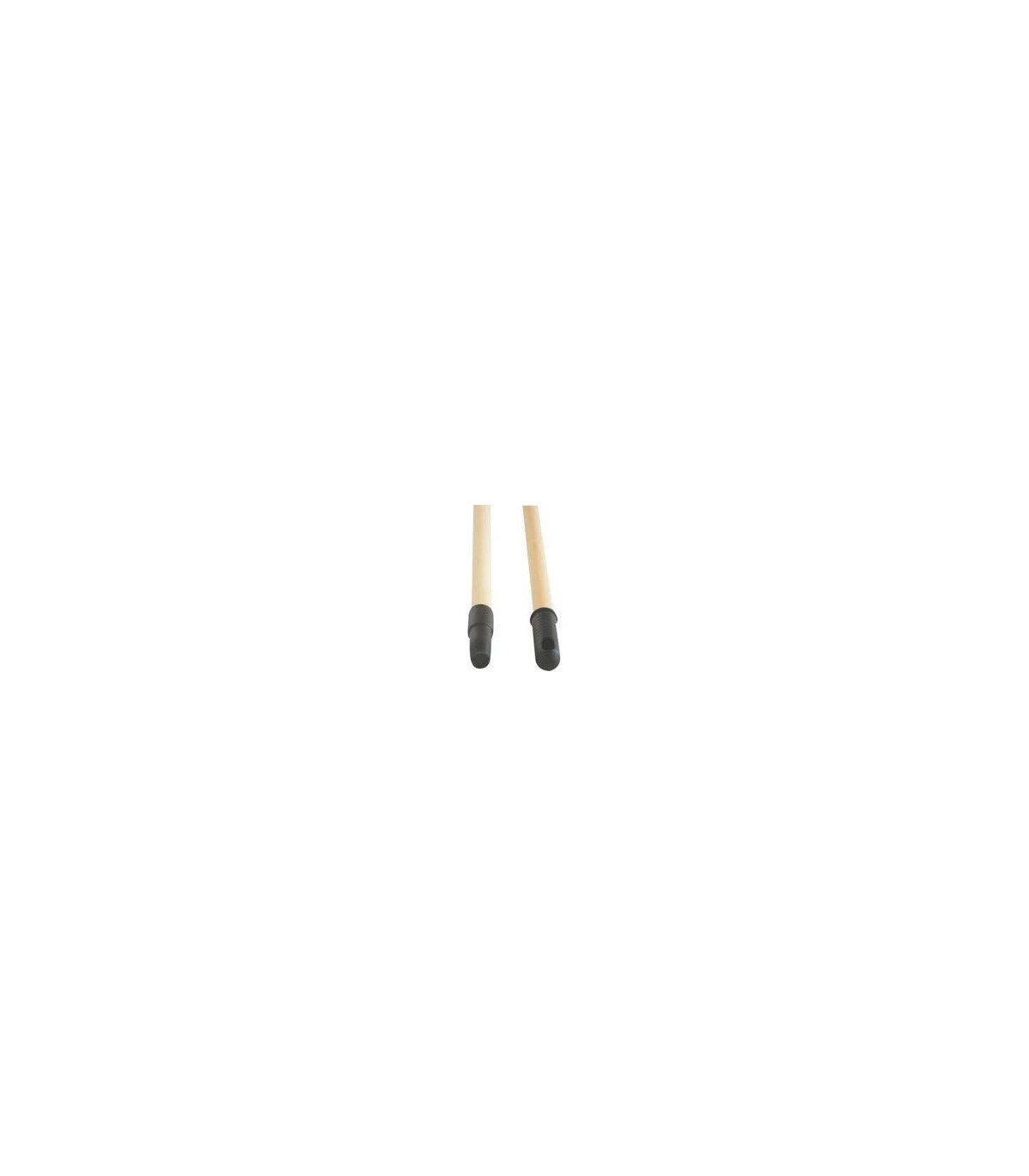 Manche bois poncé diamètre 24 mm hauteur 1,30 m douille vis