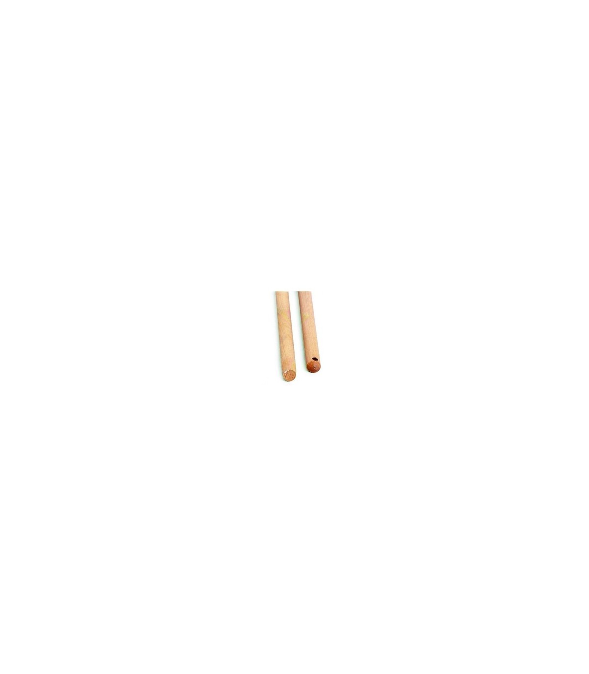 Manche bois poncé diamètre 28 mm hauteur 1,40 m