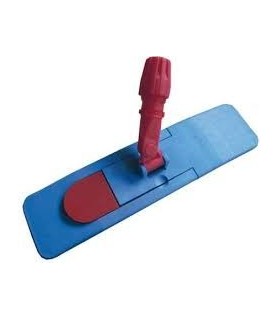 Support pliable pour frange à poches avec fermeture clips