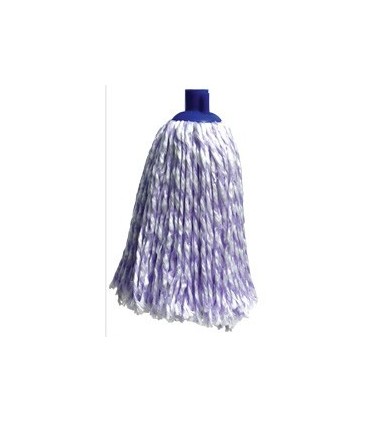 Recharge mop microfibre fil torsadé mauve