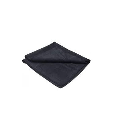 Lavette microfibre professionnelle spéciale automobile 40 x 40 cm noire 