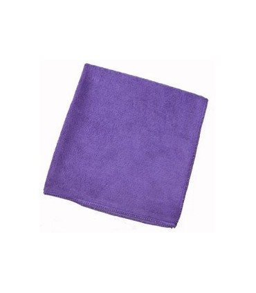 Lavette microfibre professionnelle 40 x 40 cm violette lot de 5