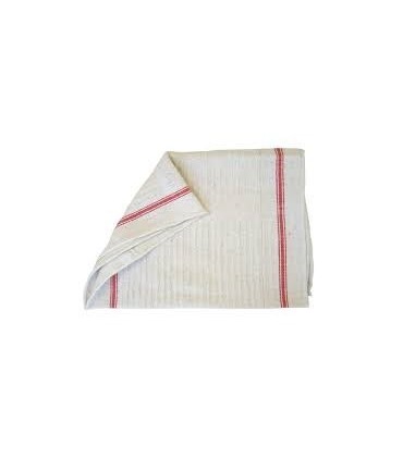 Serpillière d'aspect gaufré écrue 50 x 60 cm