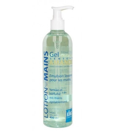 Lotion mains gel nacré Amande 400ml 