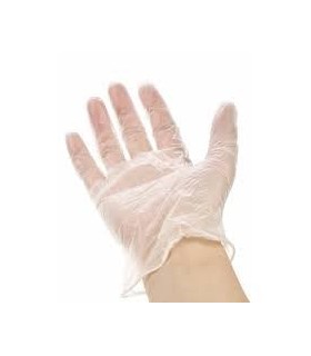 Gants vinyle non poudrés