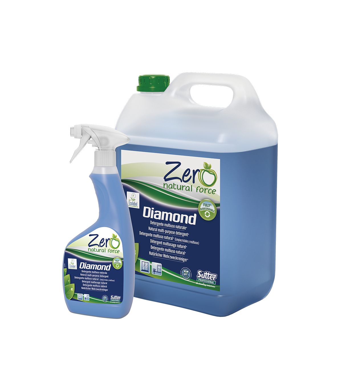 Diamond nettoyant vitre & surface 5L Sutter zéro écolabel