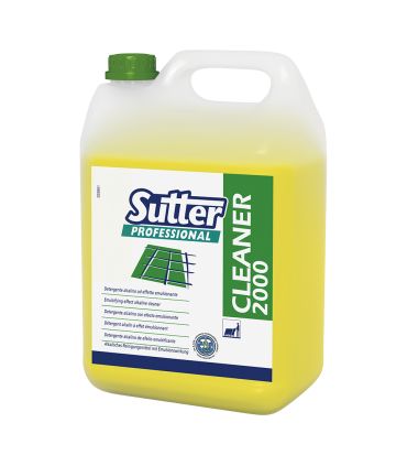 Cleaner 2000 détergent alcalin émulsionnant sutter 5L Cleaner 2000 détergent alcalin émulsionnant sutter 5L
