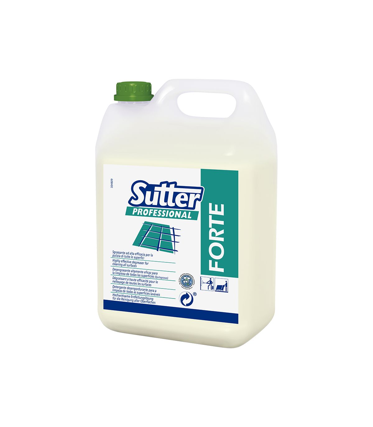Dégraissant sols manufactures Forte Sutter 5L