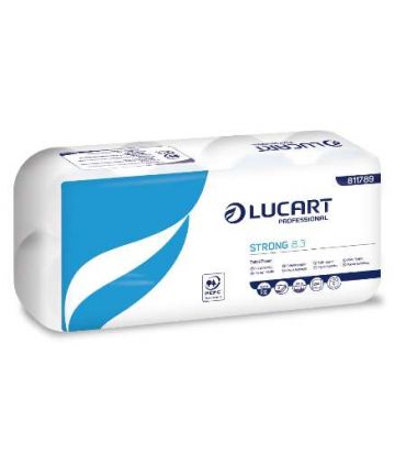 Papier toilette 3 plis  lucart pro strong 8.3  x72