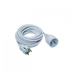 Rallonge 10m blanc 3g1.5