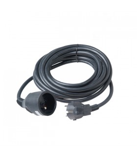 Rallonge 5m noir 3g1.5