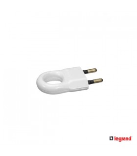 Fiche mâle 2 phases 16A Legrand