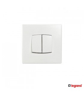 Interrupteur va & vientdouble neptune Legrand