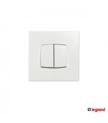 Interrupteur va & vientdouble neptune Legrand