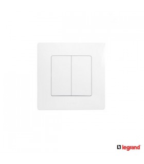 Interrupteur double va & vient eclat niloe complet Legrand