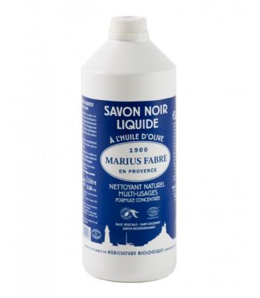 Savon noir liquide de marseille 1L
