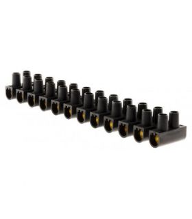 Barrette 4mm noire 12 plots vrac