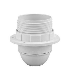 Douille e27 bague blanc bl