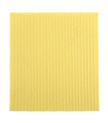 Carre vaisselle 18x19 jaune lot de 10