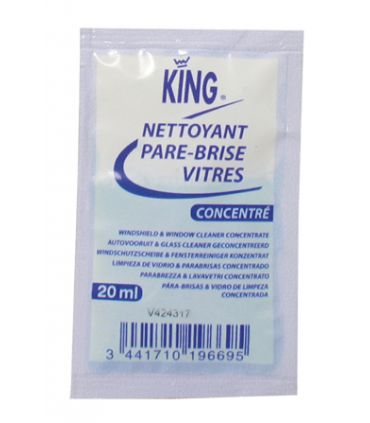 Dosette nettoyant pare brise concentre 20 ml