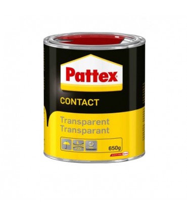 Pattex contact transparente 650g
