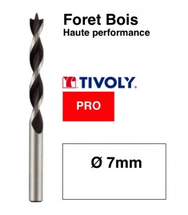 Foret bois 3 ptes gradue slr d.7