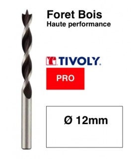 Foret bois 3 ptes gradue slr d.12