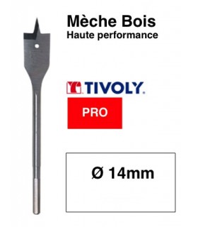 mèche bois plate d.16mm bli   tivoly