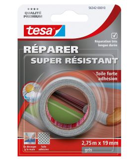 Premium rep. toile resist.gris 2.75x19