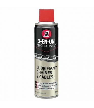 Lubrifiant chaine et câble  250ml