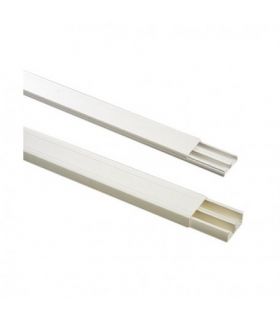 Moulure electr.30x10 2m blanc