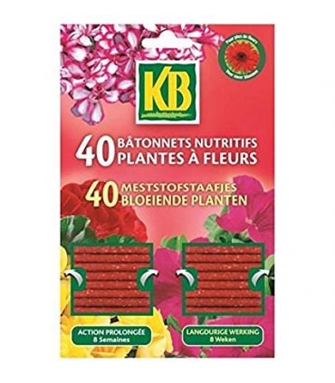Bâtonnets plantes fleurs kb x40