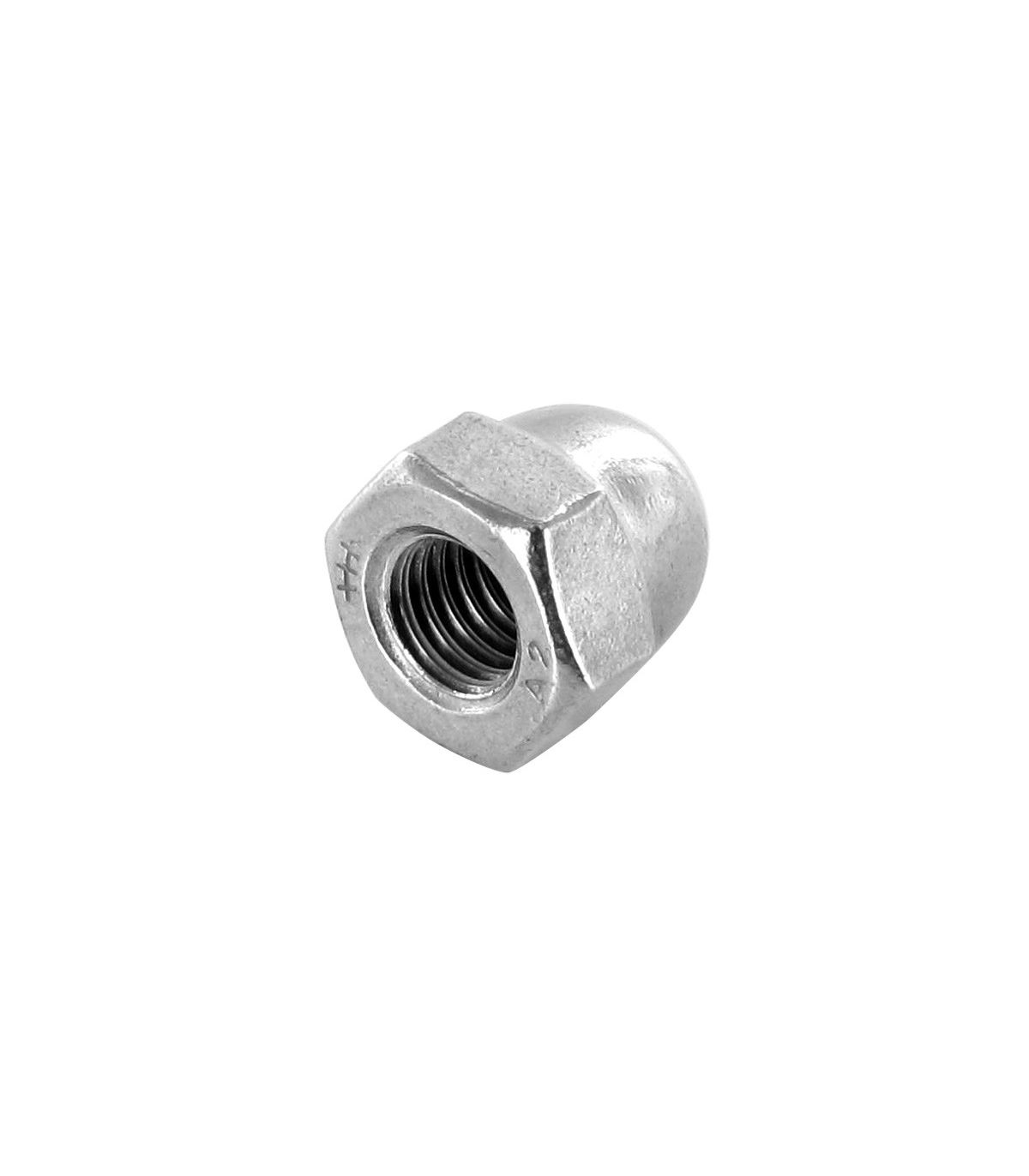 Écrou borgne 4mm zingué 12 pièces
