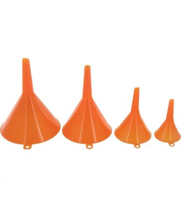Assortiment de 4 entonnoirs 