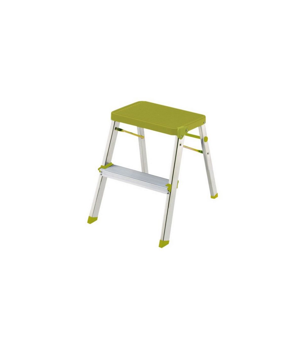 Escabeau marche pied 2 marches vert