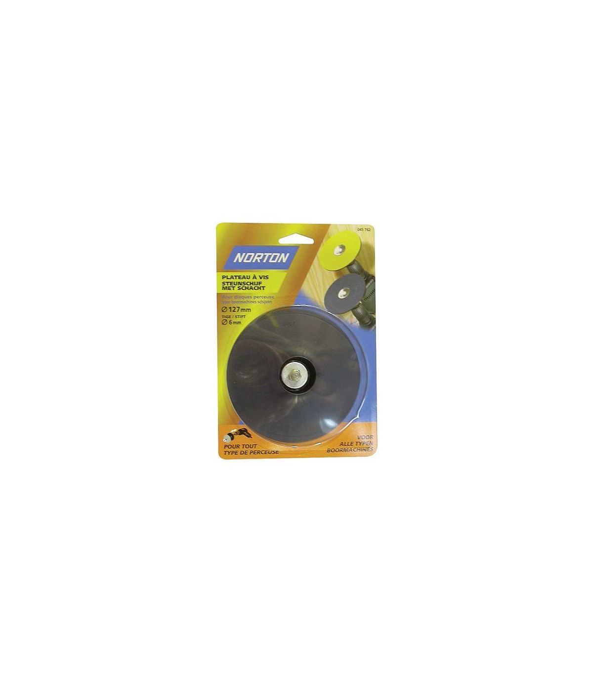 Plateau 127 adaptable perceuse t6 Norton