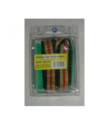 Sangle arrimage léger 5m 25mm
