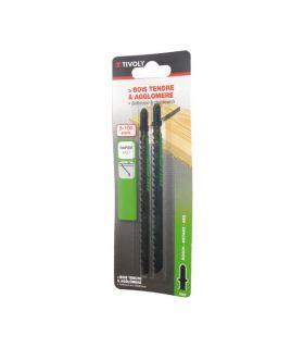 Lame scie sauteuse Bosch bois rapide x2