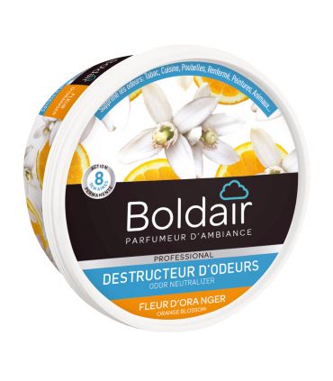 Gel destructeur d'odeur fleur d'oranger 300g Boldair