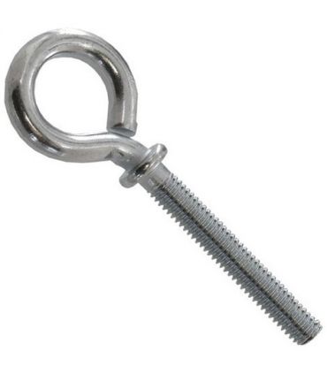 Piton vis métaux  6 x 60 à collerette 4 pièces Piton vis métaux  6 x 60 à collerette 4 pièces