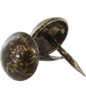 Clou tapissier vieux bronze x12