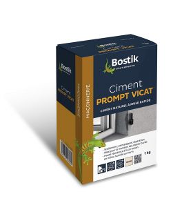 Ciment prompt vicat 1kg Bostik