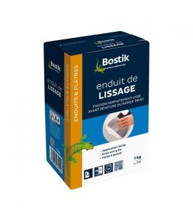 Enduit lissage poudre 1kg Bostik
