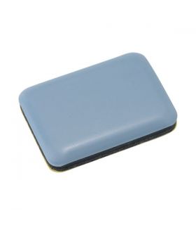 Patin glisseur adhésif 50x50 gris