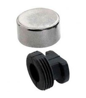 Patte à glace lait chromé 20mm x4