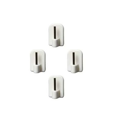 Support adhésif pour tringle à rideaux  x4